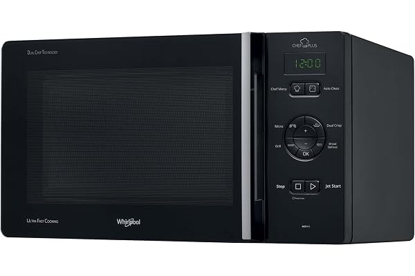 Whirlpool MCP 345 BL, Mikrovågsugn, 800W