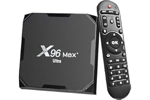 ZEDO Android 11.0 Tv Box X96 Max Plus Ultra Amlogic S905X4 4GB 32GB 2.4G 5G Dual WiFi BT4.0 Soporte AV1 H.265 8K HDR Media Player