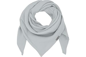 hutch&putch Musselin-Halstuch Kinder 90cmx90cm - Dreieckstuch Kinder aus Bio Baumwolle - Schal für Kinder- weiches Musselin Halstuch Kinder für Junge & Mädchen