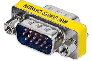 StarTech.com VGA Gender Changer - HD15 Female to HD15 Male - - Male/Male - Monitor Adapter (GC15HSM)