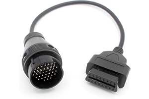 ‎LOONGGATE LoongGate 38 Pin zu OBDII 16 Pin Adapter Stecker Kabel 3 Pin Pass Durch Für Old Cars (40 cm)