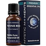 Mystic Moments | THYME rosso olio essenziale 10 ml - olio puro e naturale per diffusori, aromaterapia e massaggio miscele sen