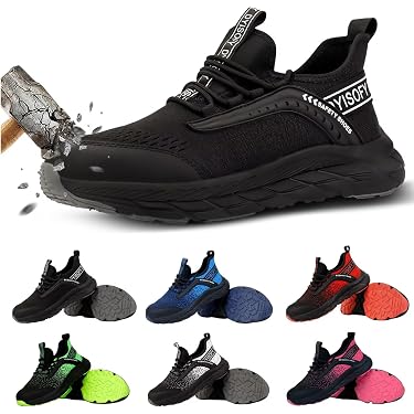 thumbnail: Gugifcto Veiligheidsschoenen Dames - Stalen Neus Antislip Lichtgewicht 36-42