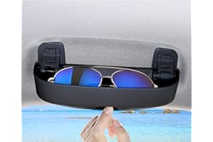 BIXUAN kompatibel mit Audi A3 A4 A5 A6 B8 B9 C7 C8 Q3 Q5 Q7 8U 8Y 8V 2021-2023 Sonnenbrillenhalter Brillenetui Auto Brillenhalter, Aufbewahrungsbox Organizer Glasses Case Holder