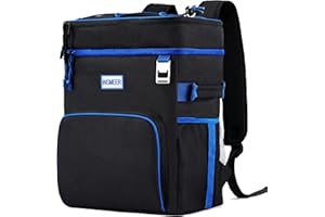 ‎INSMEER INSMEER Kühlrucksack - 21L/25L/30L Isolierter Kühltasche mit 36/40 Dosen - Tragbare Weiche Picknickrucksack Picniktasche für Camping, Wandern, Picknicks. Leicht, Ideal für Männer/Frauen