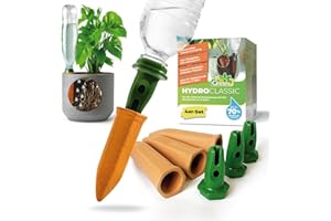 Bio Green Pflanzen Bewässerung Hydro Classic Tonkegel, terracotta/grün - für PET Flaschen