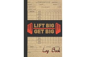 Weight Lifting Log Book: Workout and Fitness Journal for Men and Women: | To Track Gym & Home Workouts | Workout Planner - 6" x 9" 140 pages