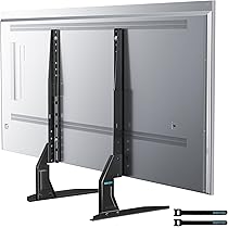 BONTEC Support TV sur Pied TV Universel Pivotant pour Télévisions de 24