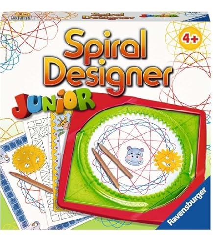 Spiral Designer Set 26-teilig - Spirograph Zeichenwerkzeug Für Kinder & Erwachsene | Kreativ Malvorlagen