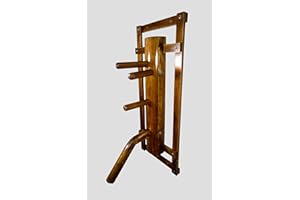 DUMMYMAKER Wing Chun Wooden Dummy with Frame with Leg