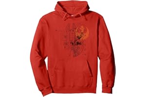 Star Wars Millennium Falcon Schematic Felpa con Cappuccio