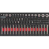 KS TOOLS 713.5010 Torx Screwdriver Bit Module (88 Pieces)