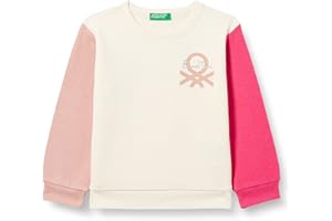 United Colors of Benetton Sudadera DE Cuello Redondo DE Manga Larga para Niñas