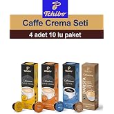 Tchibo Cafissimo 4'L&uuml; &Ccedil;ok Satılan Kahve Seti 4X10 V2