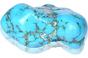 REAL GEMS Heilender türkisfarbener Loser Rohstein 36,50 ct zertifizierter Blauer türkisfarbener Loser Rohedelstein