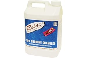 SIXNEA Relax 5Kg Bromine Granules Hot Tub Pool Spa Sanitiser Infused