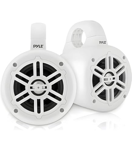 Pyle Casse Bluetooth 800W Con Luci LED - Altoparlanti Amplificati Impermeabili Per Esterno