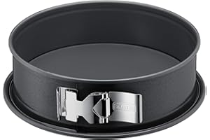 Original Kaiser La Forme Plus tortownica okrągła 26 cm, płaska, okrągła forma do pieczenia, emaliowane dno, powlekana, odporna na przecięcie, zabezpieczona przed wyciekiem