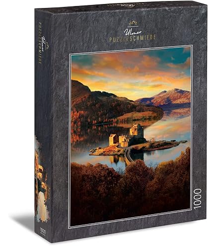Lais Puzzle 1000 Teile – Landschaft Schottland „Isle Of Skye“, Hochwertig Gestanzt, Mit Motivschachtel