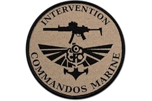 COPYTEC FR Patch Commando Marine - Intervention de la France #18237