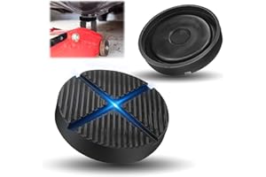 Bmliingchau 2 Stück Wagenheber Gummiauflage Universelle Gummiblock Hebebühne Wagenheber Auflage für Fahrzeugheber,Kratzern Gummi Jack Pad für Das Manövrieren von Wagenhebern und Den Schutz des Autos