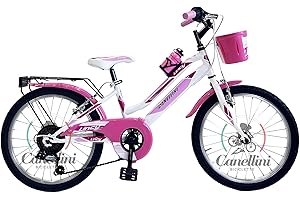 BICICLETTE CANELLINI Vélo pour fille VTT 20" LINCY 6 V