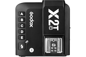 Godox X2T-C 2.4G Wireless Flash Trigger Transmitter für Canon mit E-TTL II HSS 1/8000s Gruppenfunktion LED Bedienfeld Firmware Update
