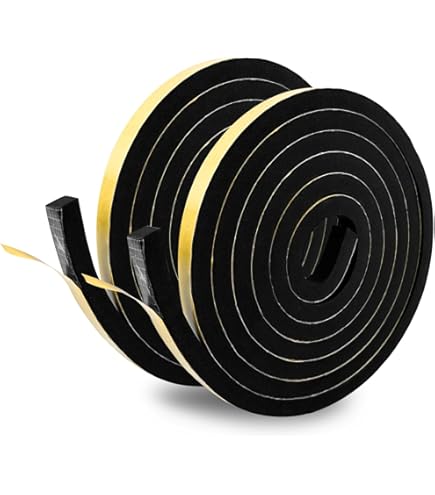 Striscia Di Tenuta In Spugna Autoadesiva In Gomma Larghezza 10-30mm