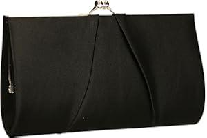 SwankySwans Katy Pochette en satin avec cadre pour femme