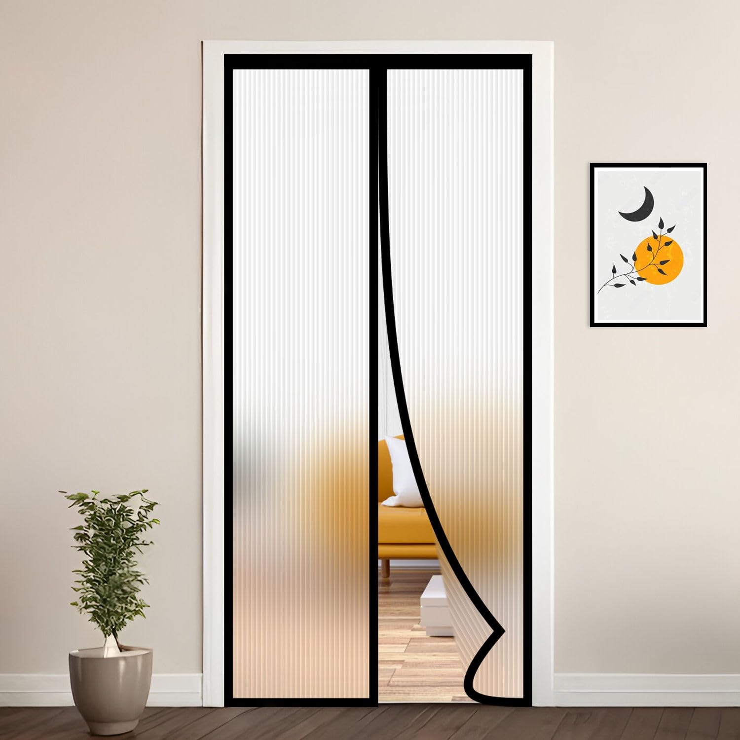 LifeKrafts AC Curtain Review | Insulated Magnetic Thermal Screen 210x100cm