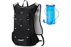 ASTIS Zaino Idratazione Gilet Multifunzione da 5L Impermeabile e Traspirante Grande capacità Outdoor Zaino da Equitazione Leggero per la Corsa per Corsa MTB Ciclismo Maratona Trekking Trail