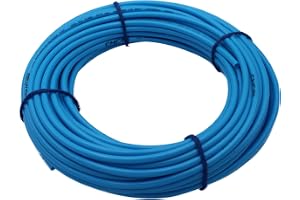 6 mm pneumatisk polyuretan tryckluftsslang 5 meter, 25 meter, 100 meter (6 x 4 mm – 25 meter