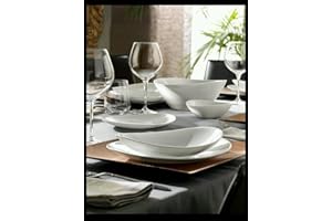 BORMIOLI ROCCO & FIGLIO Pagano home OFFERTA SERVIZIO PIATTI PROMETEO BIANCO BORMIOLI X 18 PERSONE 54 PEZZI