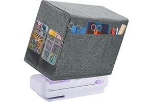 Boczif Pochette de Protection pour Machine à Coudre boczif avec Sac de Rangement, Housse Anti - poussière à Coudre Compatible avec la Plupart des Machines Standard Singer Brother