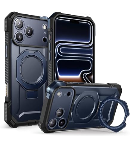 iPhone 17 Pro Supcase Unicorn Beetle Grip Mag MagSafe Case - Black
