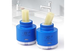 XUHN Cartucho de Cerámica 40mm, Grifo Mezclador de Baño y Cocina