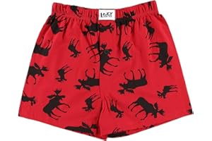 Lazy One Funny Animal Boxers, Novelty Boxer Shorts, Humorous Underwear, Gag Gifts for Men, Bear Themed Boxers