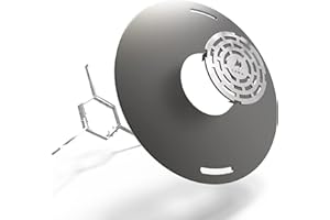 LAWA LIVING AND LIFESTYLE 304 / V2A Plaque de cuisson ronde en acier inoxydable 70 cm Plaque de cuisson 5 mm avec fer de support et grille de cuisson Anneau de feu Plancha pour barbecue