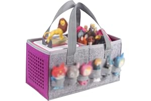 GISEO Tasche für Toniebox Starter Set und Tonies Figur, Schutzhüllen-Organizer mit viel Platz für Toniebox-Zubehör,Tragetasche mit Tragegriff für Toniebox Tonie Figuren Aufbewahrung