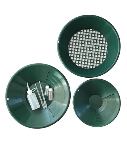 Batea Per Oro Da 38cm - Padella Per Prospezionee In Fiume Con Riffles - Foto 5