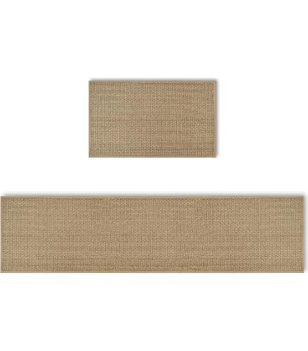 Tapis De Cuisine Devant Evier Rouge Bleu Beige Long Lavable Antiderapant Moderne Design
