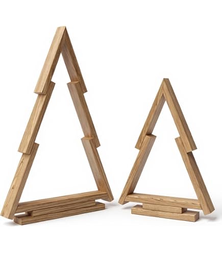 vidaXL Kerstdecoratie kerstboom 150 cm massief hout, kunstboom, boom, kerstmisdecoratie, houten kerstboom, houten kerstdecoratie, kerstversiering