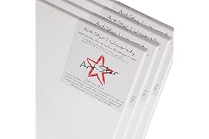 ART-STAR 10x Telaio TELATO università 80x80cm | Tele su Telaio 80x80 cm | Tela trattata dopio con campiatura, telai telati Pronti a Essere pinti