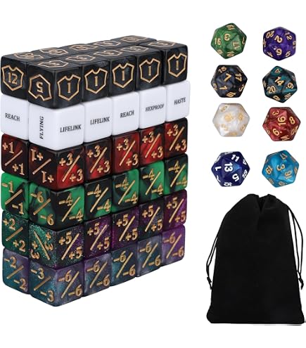 Boîte à Deck MTG ZLCA – Fenêtre De Présentation, Range 200 Cartes Double-sleeve + Plateau Dés, Noir/vert