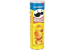 SOCK MY WORLD Pringles - Papas fritas de miel picante, 5.5 onzas