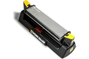 Pierre à aiguiser les couteaux WORK SHARP - WSBCHBSS-I Pierre à aiguiser les couteaux à diamant - La meilleure pierre à aiguiser de table pour les couteaux au monde