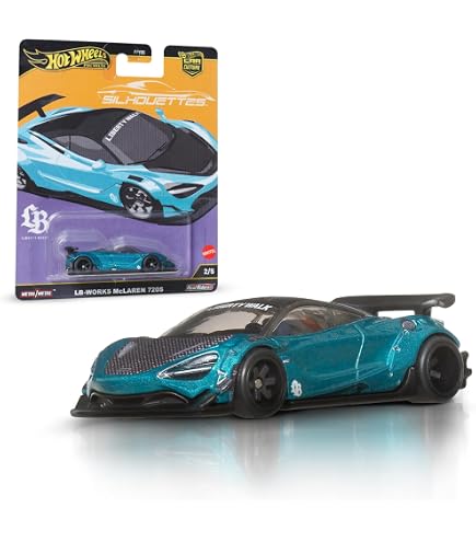 Hot Wheels McLaren F1 – Coche De Colección Car Culture, Escala 1:64, Detalles Realistas, +4 Años