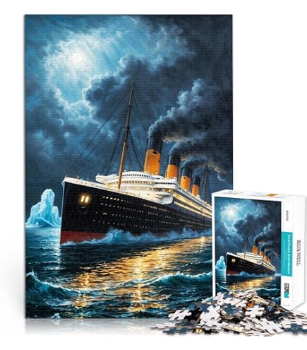 Puzzle Eurographics Titanic White Star Line - 1000 Pièces - 68x48 Cm - Collection