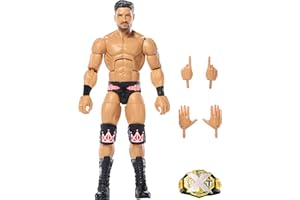 Mattel WWE Elite Action Figure & Accessories, Series #119, 6-inch Collectible Ethan Page with 25 Articulation Points & Swappable Hands