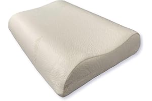 Dodo Vegetal ergonomiczna poduszka pod głowę, 40 x 60 cm, biała
